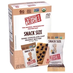 Perfect Bar Protein Bar, Peanut Butter and Chocolate Chip, 0.88 oz, 18/Pack (220-02413)