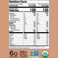 Perfect Bar Protein Bar, Peanut Butter and Chocolate Chip, 0.88 oz, 18/Pack (220-02413)