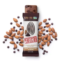 Perfect Snacks Gluten Free Dark Chocolate Almond Protein Bar, 2.2 oz., 16 Bars/Box (307-00246)