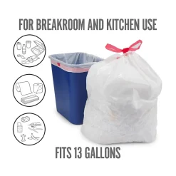 Perk™ 13 Gallon Kitchen Trash Bag, 28