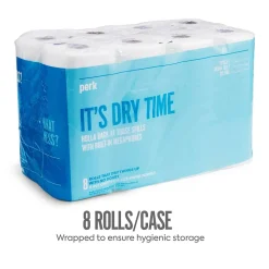 Perk™ Choose-A-Size Paper Towels, 2-ply, 116 Sheets/Roll, 8 Rolls/Pack (PK55113)