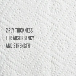 Perk™ Choose-A-Size Paper Towels, 2-ply, 116 Sheets/Roll, 8 Rolls/Pack (PK55113)