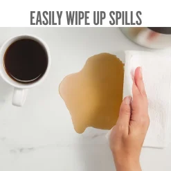 Perk™ Luncheon Lunch Napkin, 1-ply, White, 400 Napkins/Pack (PK28584)