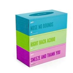 Perk™ Ultra Soft Tissue, 2-Ply, 160 Sheets/Box, 3 Boxes/Pack, 12/Packs/Carton (PK57778)