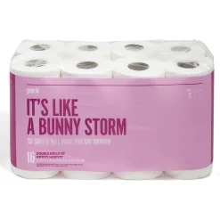 Perk⢠Ultra Soft Toilet Paper, 2-ply, White, 154 Sheets/Roll, 16 Rolls/Case (PK55154)