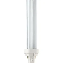 Philips Compact Fluorescent PL-C Lamp, 26 Watts, 2-Pin, Neutral White, 10PK