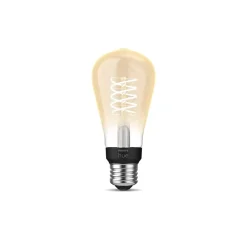 Philips Hue 60W Equivalent ST19 LED Smart Bulb, White (571125)