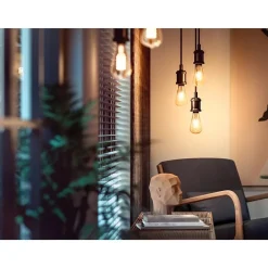 Philips Hue 60W Equivalent ST19 LED Smart Bulb, White (571125)