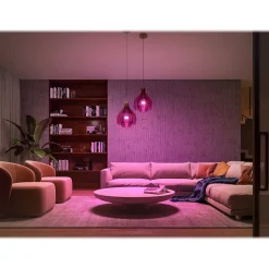 Philips Hue White Starter Kit, A19 16 Million Colors 10.5W E26 (563296)