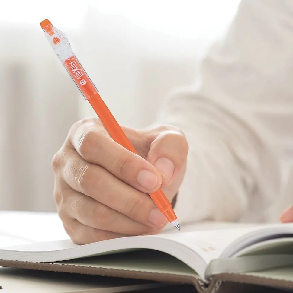 Pilot FriXion Colorsticks Erasable Gel Pens, Fine Point, Assorted Ink, 5/Pack (32443/15145)