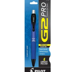 Pilot G2 Pro Retractable Gel Pen, Fine Point, Black Ink (31096)