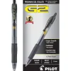 Pilot G2 Retractable Gel Pens, Bold Point, 1.0mm, Black Ink, Dozen (31256)