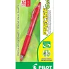 Pilot Precise Gel BeGreen Retractable Gel Pens, Fine Point, Red Ink, Dozen (15003)