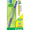 Pilot Precise V5 BeGreen Rollerball Pens, Extra Fine Point, Blue Ink, Dozen (26301)