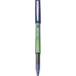 Pilot Precise V5 BeGreen Rollerball Pens, Extra Fine Point, Blue Ink, Dozen (26301)