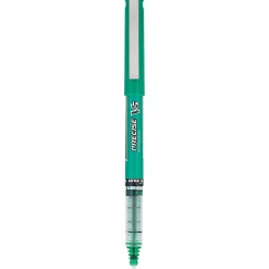 Pilot Precise V5 Rollerball Pens, Extra Fine Point, Green Ink, Dozen (25104)