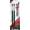 Pilot Precise V5 RT Rollerball Pen Refill, Extra Fine Tip, Black Ink, 2/Pack (77273)
