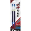 Pilot Precise V5 RT Rollerball Pen Refill, Extra Fine Tip, Blue Ink, 2/Pack (77274)