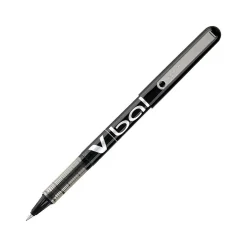 Pilot VBall Rollerball Pens, Extra Fine Point, Black Ink, Dozen (35200)