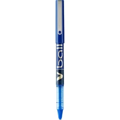 Pilot VBall Rollerball Pens, Fine Point, Black Ink, Dozen (35112)