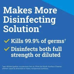 Pine-Sol Disinfecting Multi-Surface Cleaner Degreaser, Original Pine, 80 Fl. Oz. (60606)