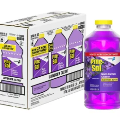 Pine-Sol Multi-Surface Cleaner/Degreaser, Lavender Clean Scent, 80 Fl. Oz. 3/Carton (60608CT)