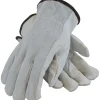 PIP 68-PK-161SB Leather Gloves, Small, Gray (179957)