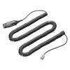 Plantronics HIS 72442-41 Audio Cable Adapter for AVAYA 9601 SIP/9608 IP Deskphone, Smoky Gray