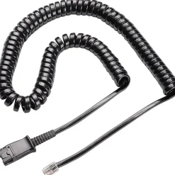 Plantronics U10 Amplifier Cord for Cisco IP Phones, Black (85R38AA)