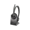 Plantronics Voyager 4320 UC Bluetooth On Ear Computer Headset, Black and Gray (218479-01)