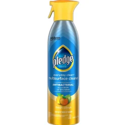 Pledge Clean-It Antibacterial All-Purpose Cleaners, Fresh Citrus Scent, 9.7 oz., 6/Carton (336276CT)
