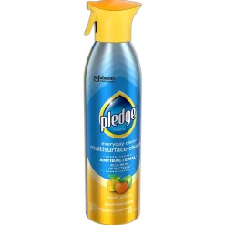 Pledge Clean-It Antibacterial All-Purpose Cleaners, Fresh Citrus Scent, 9.7 oz., 6/Carton (336276CT)