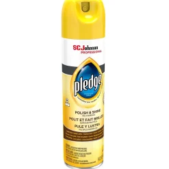 Pledge Polish and Shine Multiple-Purpose Cleaner, Lemon,14.2 oz (301168)