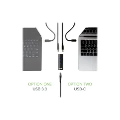 Plugable 3-Port USB 3.0 Hub, Black (USB3-HUB3ME)