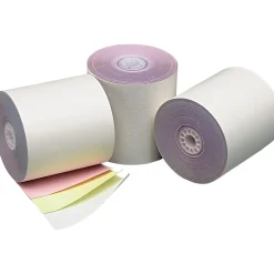PM Company Carbonless Cash Register Paper Rolls, 3" x 70', 50 Rolls/Pack (PMC07638)