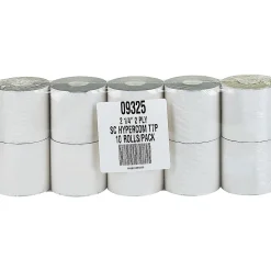 PM Company Carbonless Paper Rolls, 2-1/4" x 70', 10/Pack (09325)