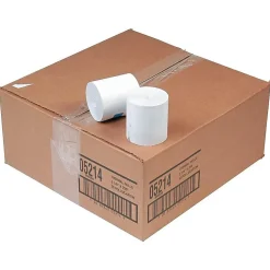 PM Company Thermal Cash Register Paper Rolls, 3 1/8" x 230', BPA Free, 50 Rolls/Pack (PMF05214)