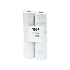 PM Company Thermal Cash Register Paper Rolls, 1 3/4" x 150', BPA Free, 10 Rolls/Pack (PMF18996)