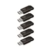 PNY Attache 4 32GB USB 2.0 Flash Drive, Black, 5/Pack (P-FD32GX2ATT4MC)