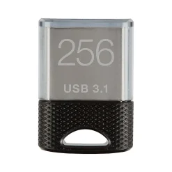PNY Elite-X Fit 256GB USB 3.1 Type-A Flash Drive, Black (P-FDI256EXFIT-GE)