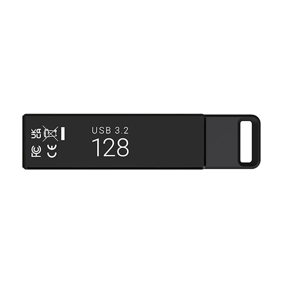 PNY Elite-X 128GB Type-C 3.2 Flash Drive, Black (P-FDI128ELTXC-G)