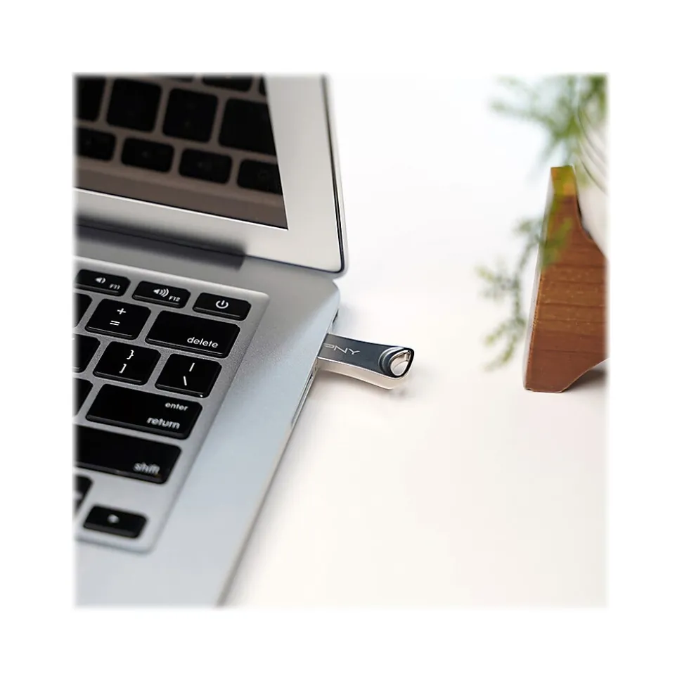 PNY Elite-X 128GB USB 3.2 Type A Flash Drive, Silver (P-FDI128ELTX-GE)