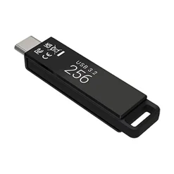 PNY Elite-X 256GB USB Type-C Flash Drive, Black (P-FDI256ELTXC-GE)
