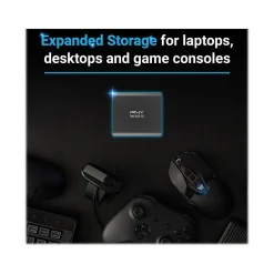 PNY Pro Elite V2 1TB USB 3.2 External Solid State Drive (PSD0CS2160-1TB-RB)