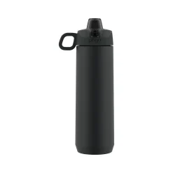 POGO GEAR ACTIVE Stainless Steel Water Bottle, 18 oz., Black (488-0887-400-6)
