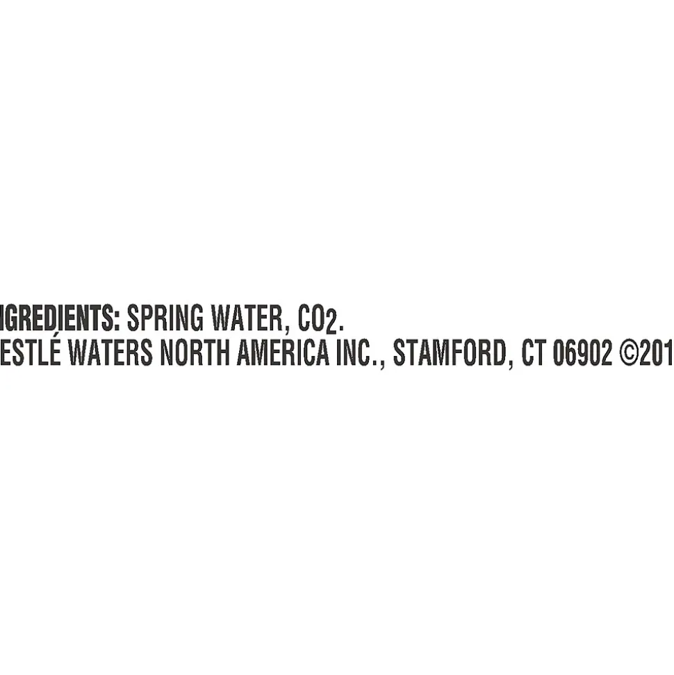 Poland Spring Sparkling Water, Simply Bubbles, 16.9 oz. Bottles, 24/Carton (12349574)