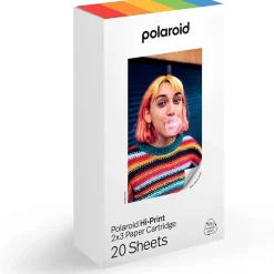 Polaroid Hi·Print Generation 2 Everything Box (White) w/2 x Hi-Print Paper Cartridge - 20 Sheets