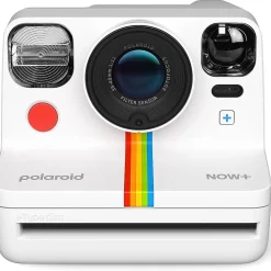 Polaroid Now+ 2nd Generation I-Type Instant Film Bluetooth Connected App Controlled Camera, White (9077)