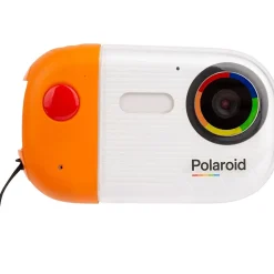 Polaroid Wave iE50 18MP Digital DSLR Camera, White/Orange (IE50-NOC-STK-4)
