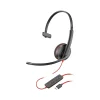 Poly Blackwire 3210 Mono Headset, USB-C/USB-A, UC Certified (8X214AA)
